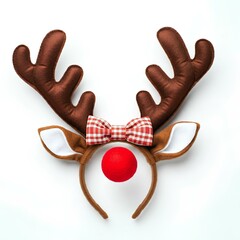 Ein lustiges und ikonisches Rentierbild, ideal f&uuml;r verspielte Feiertagskampagnen, Gru&szlig;karten und saisonale Projekte.