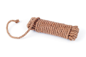 coil of rope with a loose end