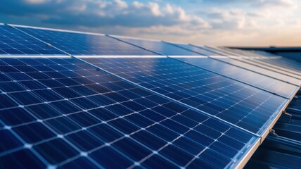 Harnessing solar energy innovative technology in sustainable living rooftop installation bright environment modern viewpoint