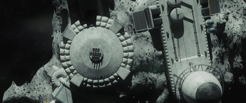 Lunar base research facility