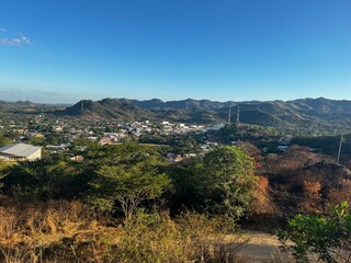 view of the mountains
