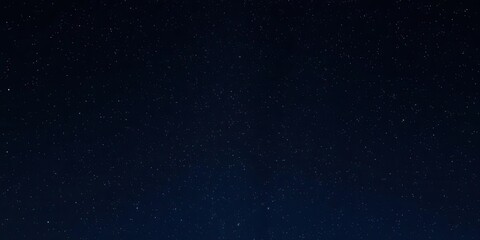 Night sky filled with sparkling stars against a black background, space, ethereal