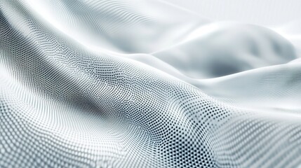 Fluid Gray Abstract:  Elegant, flowing abstract design with a subtle, textured pattern. Perfect for backgrounds, presentations, or design projects.