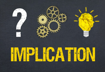 Obraz premium Implication 