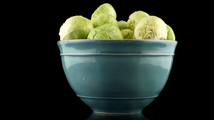 Fresh brussels sprouts