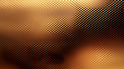 Abstract Brown Textured Background, Golden Honeycomb Pattern with Subtle Depth and Gradient, Ideal for Design Projects.