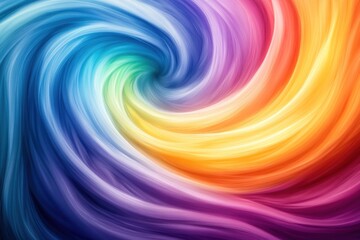 Abstract colorful swirling background with vibrant colors in a circular pattern.