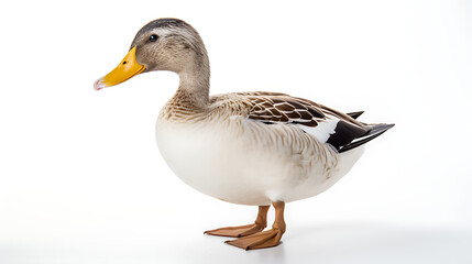 Obraz premium duck isolated on white