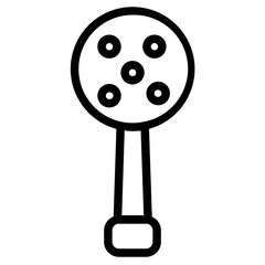 Strainers Kitchen Cooking Line Icon