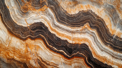Striking geological formation showcasing layered patterns and vibrant colors in natural stone
