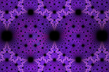 Abstract fractal 3d circle image