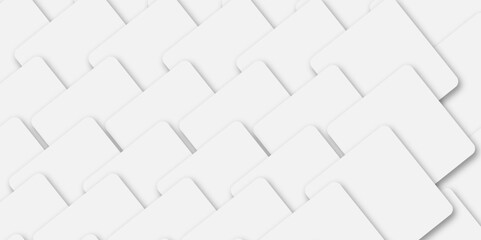 Fototapeta premium Abstract modern technology white and grey digital geometric square futuristic concept abstract white background. Suit for cover, header, poster, banner, web vector illustration.