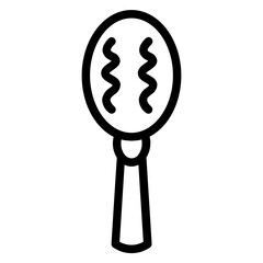 Sausage Stick Food Line Icon