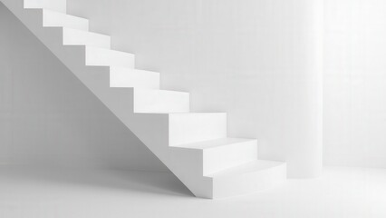A sleek stair wrap mockup ideal for custom advertising displays