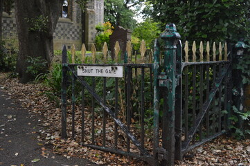 Cemeteries, graveyards and churches