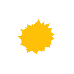 cartoon explosion vector element