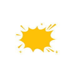 cartoon explosion vector element
