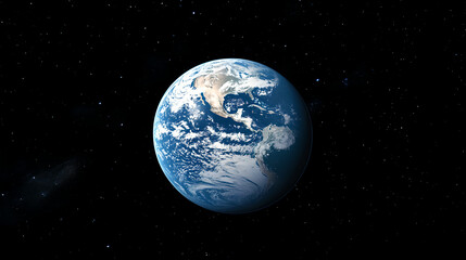earth in space