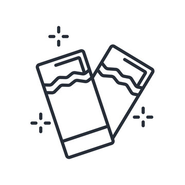 recommend clip art: chewing gum icon. vector.Editable stroke.linear style sign for use web design,logo.Symbol illustration.