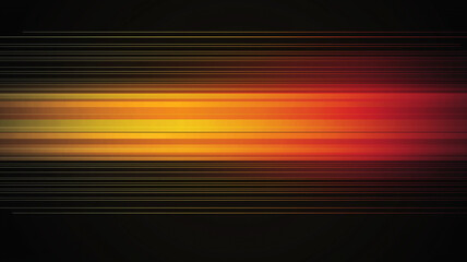 modern gradient background with horizontal lines in warm colors. vibrant blend of yellow, orange, and red creates dynamic and energetic feel, perfect for various design projects