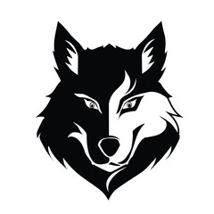 Fototapeta premium Ornamental Floral Design A classic black and white floral design element featuring elegant, curved leaves and intricate detailing. Perfect for use in decorative borders, logos, or vintage-inspired