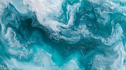 Obraz premium 質感, 模様, 水, 壁紙, デザイン, 文科系, 青, ペイント, 色, 流動性の, イラスト, フロー, 渦, 海, 光, 波, 3d, 金, 波, 芸術的な, なめらかな,generative ai