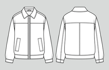 Leather jacket
