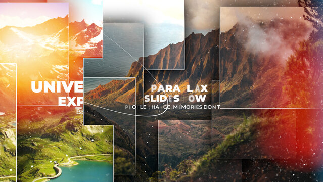 Parallax Squares Slideshow