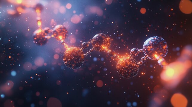 Quantum entanglement visualization: particles connected across distances