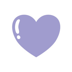 Heart Girls Cutesy Aesthetic Valentine Kawaii Cute Bright Modern Shapes Feminism