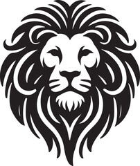 Lion Head Icon Vector Illustration Design