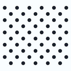 A pattern of evenly spaced black dots on a light background.