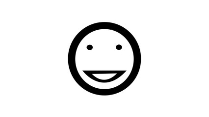 cartoon face Smiley face with winking Eye icon vector illustration