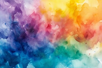 Fototapeta premium Vivid colorful watercolor colors palette background