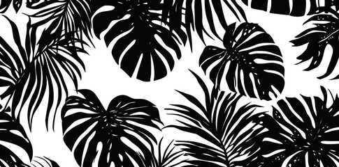 A sophisticated floral seamless pattern featuring tree branches, set against a modern and organic background.