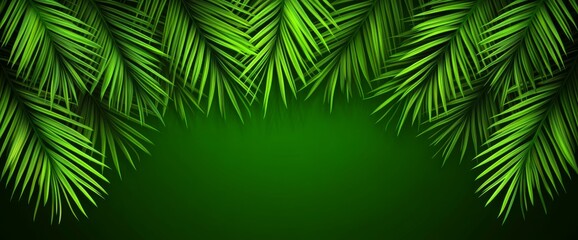 Obraz premium Luxury gold palm leaves wallpaper, featuring a tropical leaf background design suitable for wall arts, prints, fabric, patterns, and covers. It showcases a modern illustration.