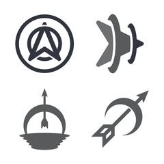 Archer Logo Template Icon