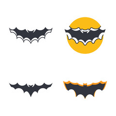 Bat Logo Template Icon