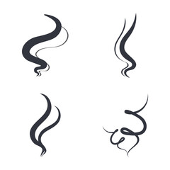 Smoke Logo Template Icon