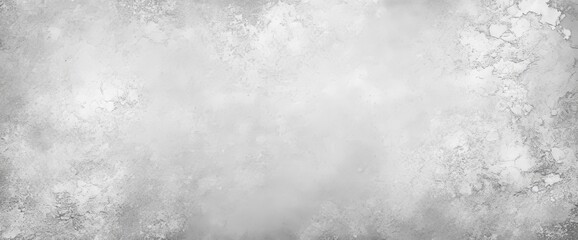 Obraz premium White concrete wall serving as the backdrop, adorned with an old-textured white cement or stone design that mimics a retro pattern, complete with scratches. The background features a mix of white and