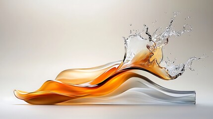 A glass artist skillfully creating modern glass art pieces using traditional Venetian glassblowing techniques, blending old-world craftsmanship with contemporary design for a striking piece 