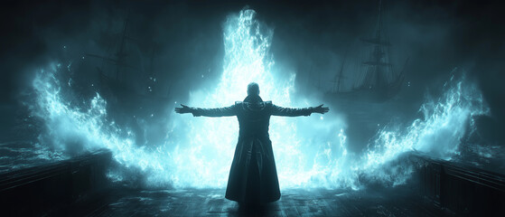 Obraz premium Sorcerer of the Sea.