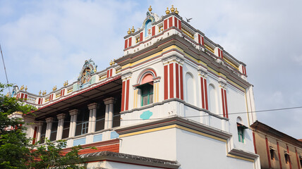 India, Tamil Nadu, Kanadukathan Palace or Chettinad Palace, Traditional Palace of Tamil Nadu, 20th Century Mansions Built by Chettiars, a prosperous financial community of Kanadukathan.