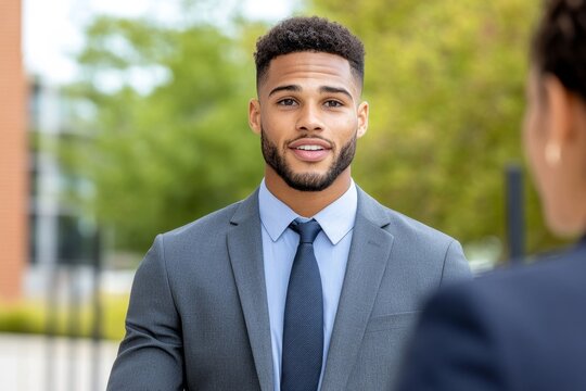 An attorney mentoring a young law student, explaining case details in a casual yet instructive environment