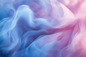 Obraz premium Abstract Smoke in Pink and Blue