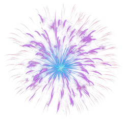 Colorful fireworks element PNG transparent
