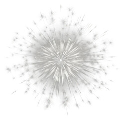 Colorful fireworks element PNG transparent
