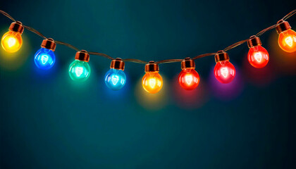 christmas spotlight on stage