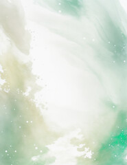abstract background - abstract white and light green background - Generative AI