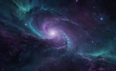 Obraz premium galaxy spiral in space